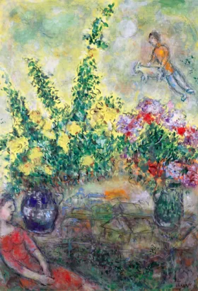Le souvenir by Marc Chagall (Inspired by) Le souvenir by Marc Chagall (Inspired by)