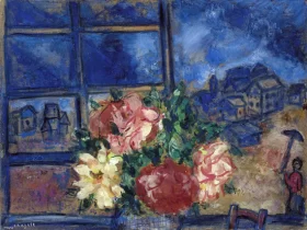 La fenêtre ouverte by Marc Chagall (Inspired by) La fenêtre ouverte by Marc Chagall (Inspired by)