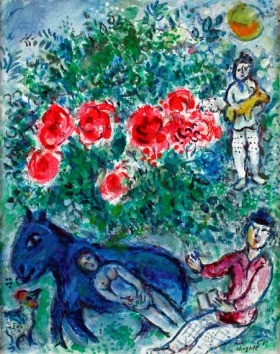L'ane Bleu by Marc Chagall (Inspired by) L'ane Bleu by Marc Chagall (Inspired by)