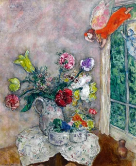 Fleurs de Printemps by Marc Chagall (Inspired by)