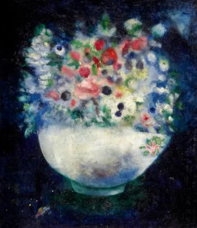 Fleurs by Marc Chagall (Inspired by)