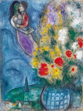 Les Coquelicots by Marc Chagall (Inspired by)