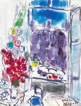 La Fenêtre by Marc Chagall (Inspired by)