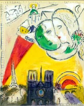 On Sundays by Marc Chagall (Inspired by)