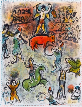 Circus Parade by Marc Chagall (Inspired by)