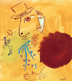 Double Profil by Marc Chagall (Inspired by)