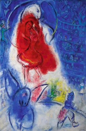 Le Cirque - L'ecuyère by Marc Chagall (Inspired by)
