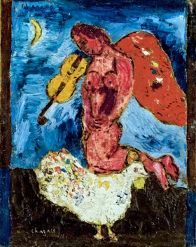 L'ange au violon by Marc Chagall (Inspired by) L'ange au violon by Marc Chagall (Inspired by)