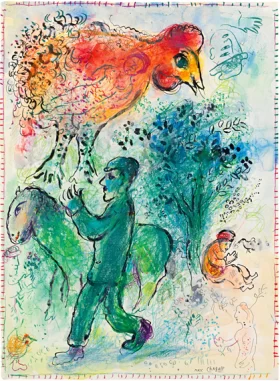 Les Paysans by Marc Chagall (Inspired by)