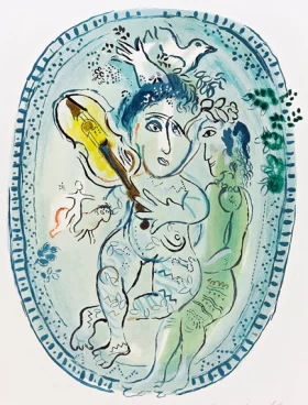 The Game by Marc Chagall (Inspired by)