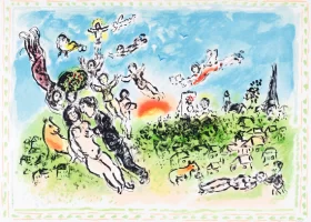 Summer's Dream by Marc Chagall (Inspired by)