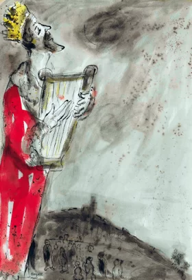Le Roi David by Marc Chagall (Inspired by) Le Roi David by Marc Chagall (Inspired by)