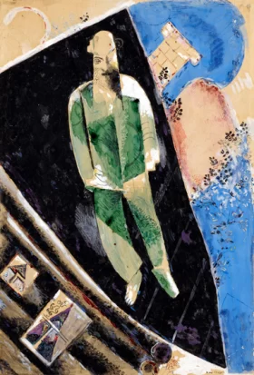 L'homme Sur le Toit by Marc Chagall (Inspired by) L'homme Sur le Toit by Marc Chagall (Inspired by)