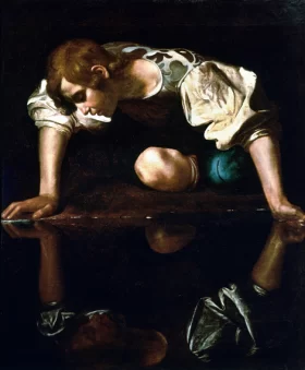 mmc0053-narcissus-by-caravaggio Narcissus