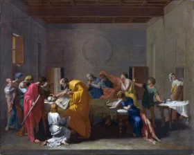 The Seven Sacraments I-Extreme Unction by Nicolas Poussin The Seven Sacraments I-Extreme Unction by Nicolas Poussin