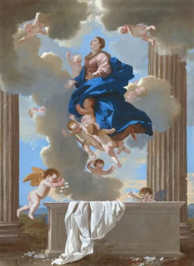 The Assumption of the Virgin by Nicolas Poussin