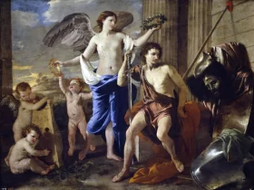 The triumph of David 1630 by Nicolas Poussin The triumph of David 1630 by Nicolas Poussin
