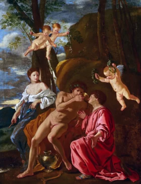 Inspiration of Anacreon by Nicolas Poussin Inspiration of Anacreon by Nicolas Poussin