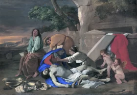 Lamentation of Christ 1628 by Nicolas Poussin