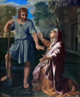 Noli me tangere 1653 by Nicolas Poussin Noli me tangere 1653 by Nicolas Poussin