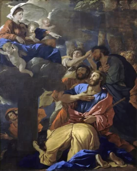 Apparition of the Virgin to Saint James the Greater by Nicolas Poussin Apparition of the Virgin to Saint James the Greater by Nicolas Poussin