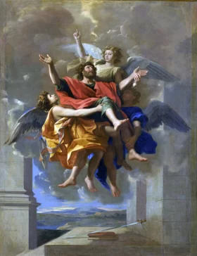 The Rapture of Saint Paul by Nicolas Poussin