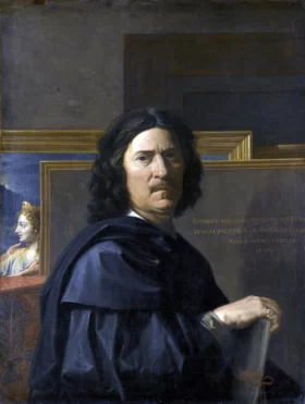 Portrait of the artist by Nicolas Poussin Portrait of the artist by Nicolas Poussin