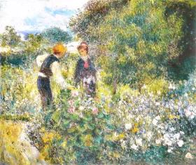 La Cueillette Des Fleurs by Pierre Auguste Renoir La Cueillette Des Fleurs by Pierre Auguste Renoir