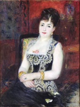Portrait of the Countess of Pourtalès 1877 by Pierre Auguste Renoir Portrait of the Countess of Pourtalès 1877 by Pierre Auguste Renoir
