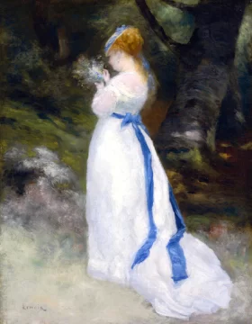 Portrait De Lise by Pierre Auguste Renoir