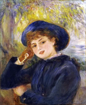 Portrait of Madamoiselle Demarsy by Pierre Auguste Renoir