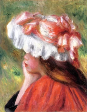 Red Hat by Pierre Auguste Renoir Red Hat by Pierre Auguste Renoir