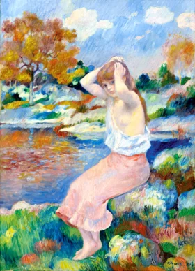 La Toilette by Pierre Auguste Renoir