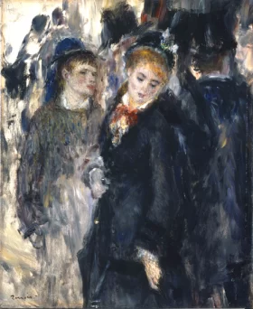 Young Girls by Pierre Auguste Renoir Young Girls by Pierre Auguste Renoir