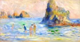 Moulin Huet Bay, Guernsey by Pierre Auguste Renoir