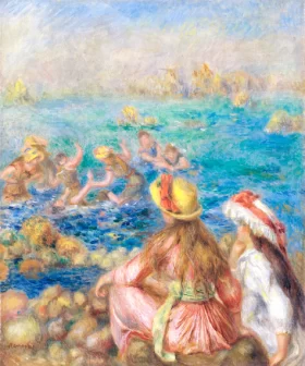 Baigneuses, Circa 1892 by Pierre Auguste Renoir