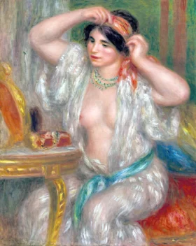 Gabrielle Au Miroir by Pierre Auguste Renoir