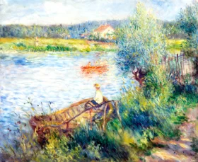 Canotage a Bougival by Pierre Auguste Renoir Canotage a Bougival by Pierre Auguste Renoir
