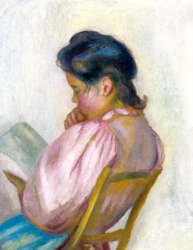 Femme Lisant by Pierre Auguste Renoir