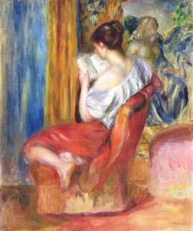 Reading Woman 1900 by Pierre Auguste Renoir