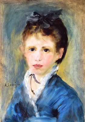 Mademoiselle Marthe Le Cœur by Pierre Auguste Renoir