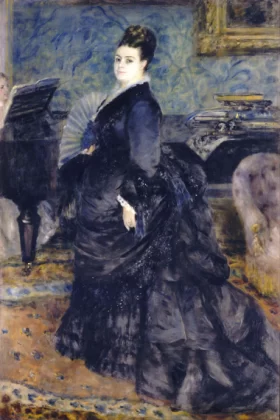 Portrait of a Woman, Called of Mme Georges Hartmann by Pierre Auguste Renoir Portrait of a Woman, Called of Mme Georges Hartmann by Pierre Auguste Renoir