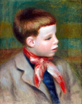 Portrait De Jean Renoir by Pierre Auguste Renoir