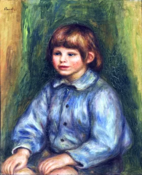 Portrait of Claude Renoir 1908 by Pierre Auguste Renoir Portrait of Claude Renoir 1908 by Pierre Auguste Renoir