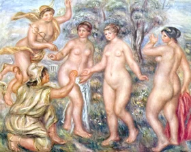 The Judgment of Paris by Pierre Auguste Renoir The Judgment of Paris by Pierre Auguste Renoir