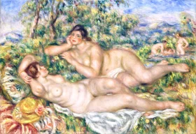 The Bathers by Pierre Auguste Renoir The Bathers by Pierre Auguste Renoir