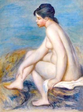 Bathroom (Assisi) 1882 by Pierre Auguste Renoir Bathroom (Assisi) 1882 by Pierre Auguste Renoir