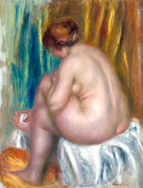 Étude De Nu (Après Le Bain) by Pierre Auguste Renoir Étude De Nu (Après Le Bain) by Pierre Auguste Renoir