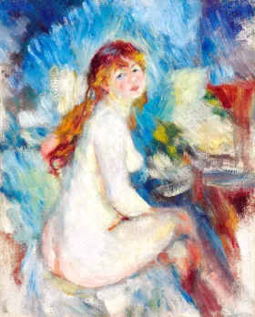 Buste De Femme Nue by Pierre Auguste Renoir