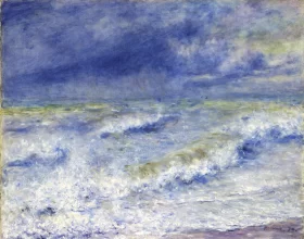 Seascape by Pierre Auguste Renoir